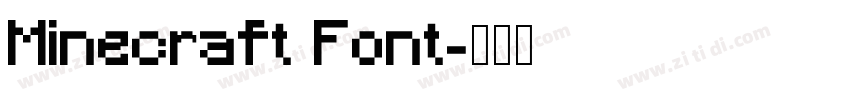 Minecraft Font字体转换